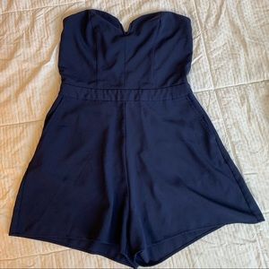 Navy H&M Romper